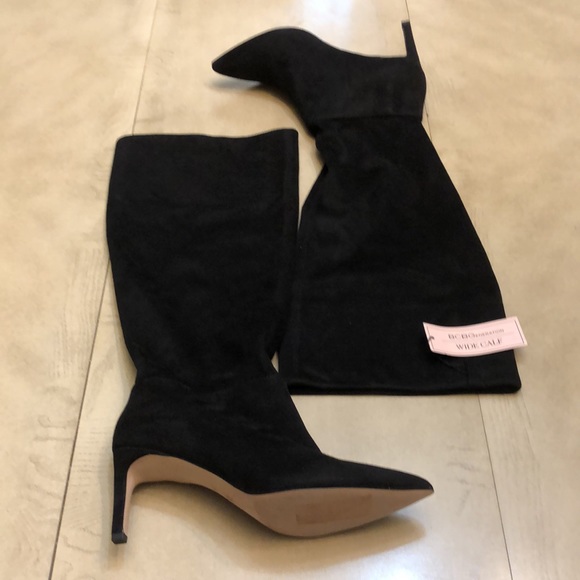 BCBGeneration Womens Marlow WC Black Knee-High Boots 9 (Wide Calf) - Picture 10 of 12
